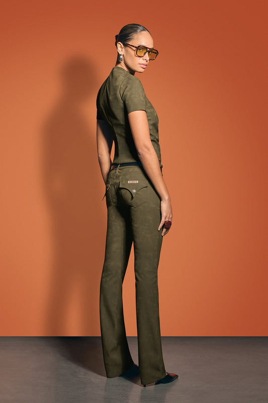 Beth Faux Suede Baby Bootcut