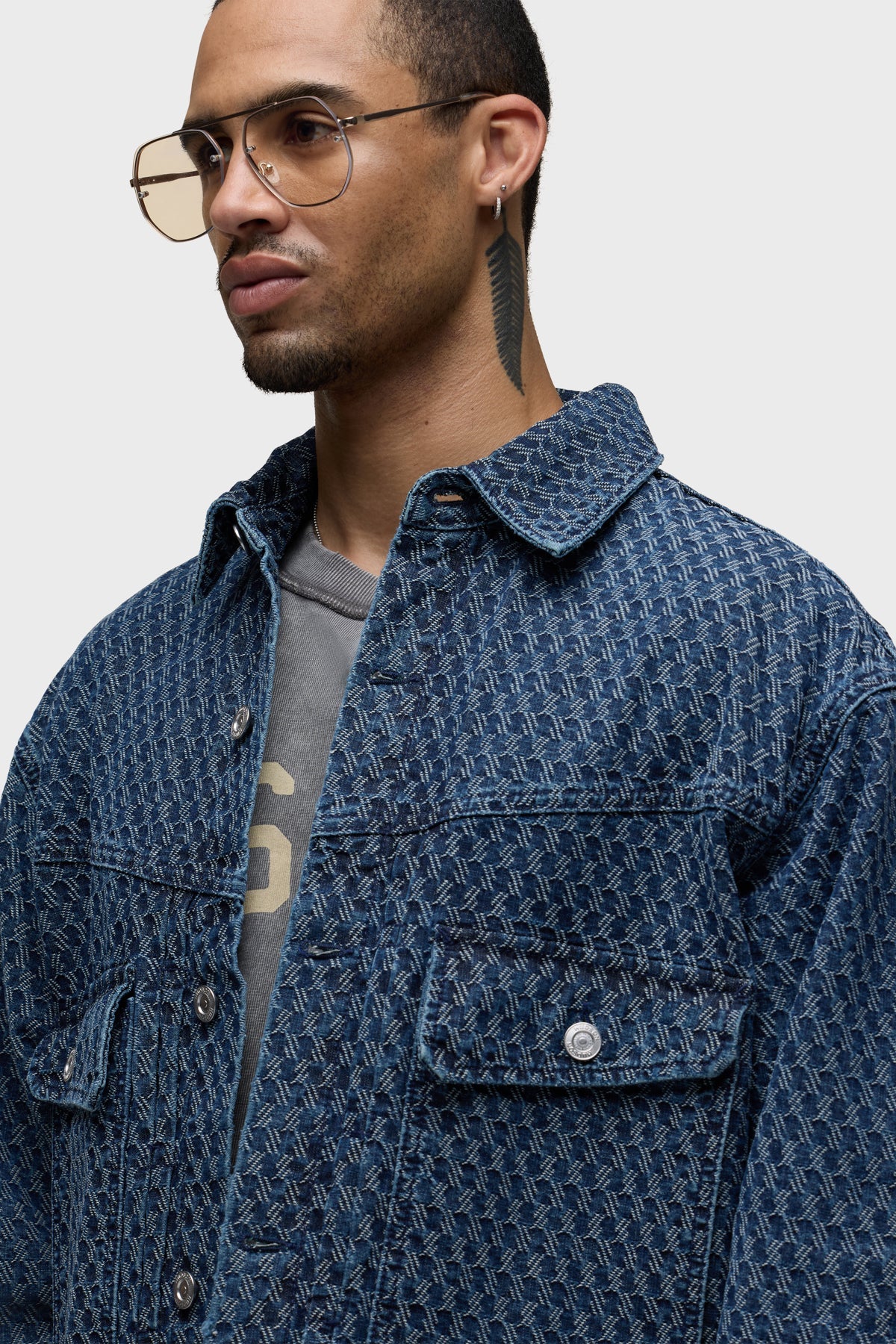 Front Yoke Denim Jacket
