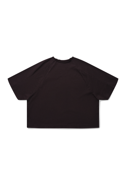 Box Cut Tee in Cave