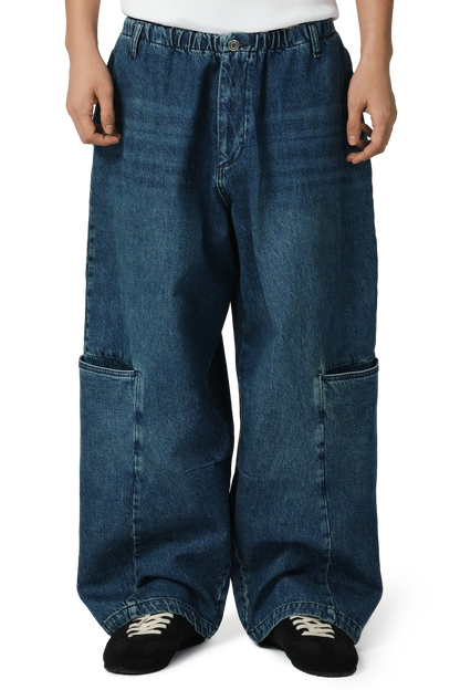 Denim 410 Sagyo Pant in Clouded Indigo