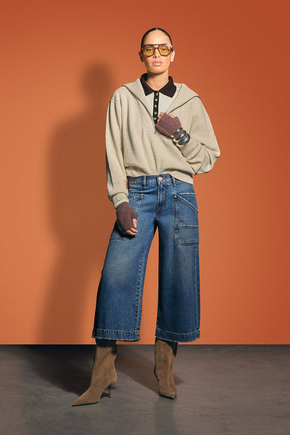 Noa Patch Pocket Relaxed Gaucho