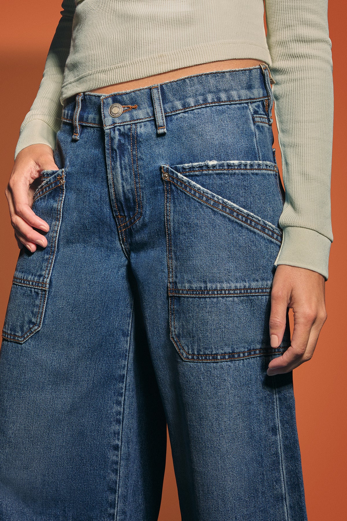 Noa Patch Pocket Relaxed Gaucho