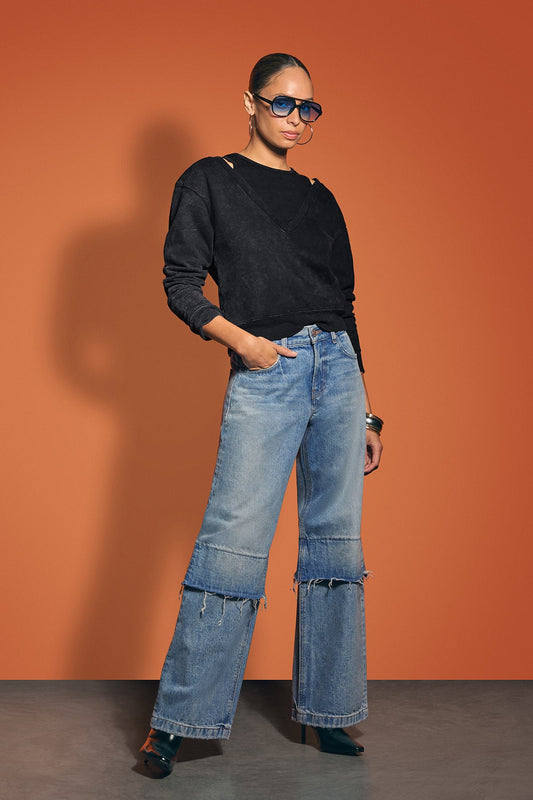 Rylee Layered Loose Straight