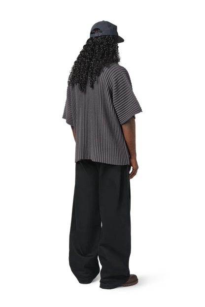 Ribbed Kimono Top in Cave