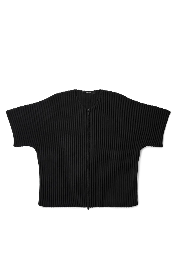 Ribbed Kimono Top in Night