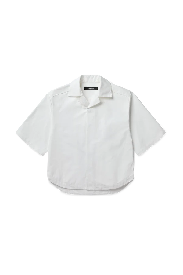M5 Cuban Collar Shirt in Dove