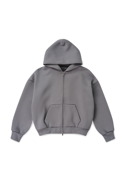 V2 Zipped Hoodie in Powder Blue