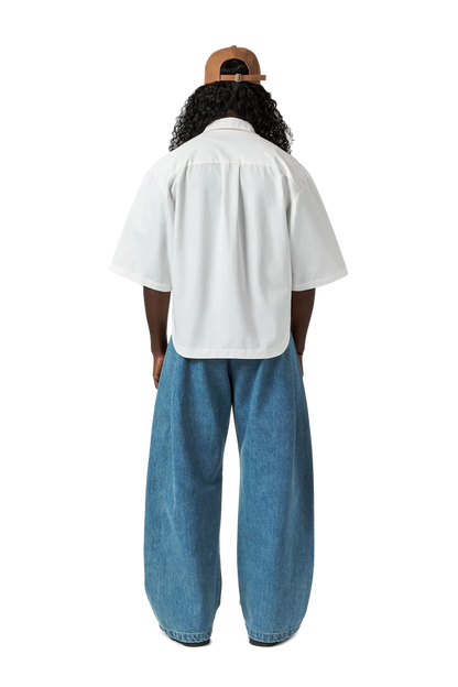 M5 Cuban Collar Shirt in Dove