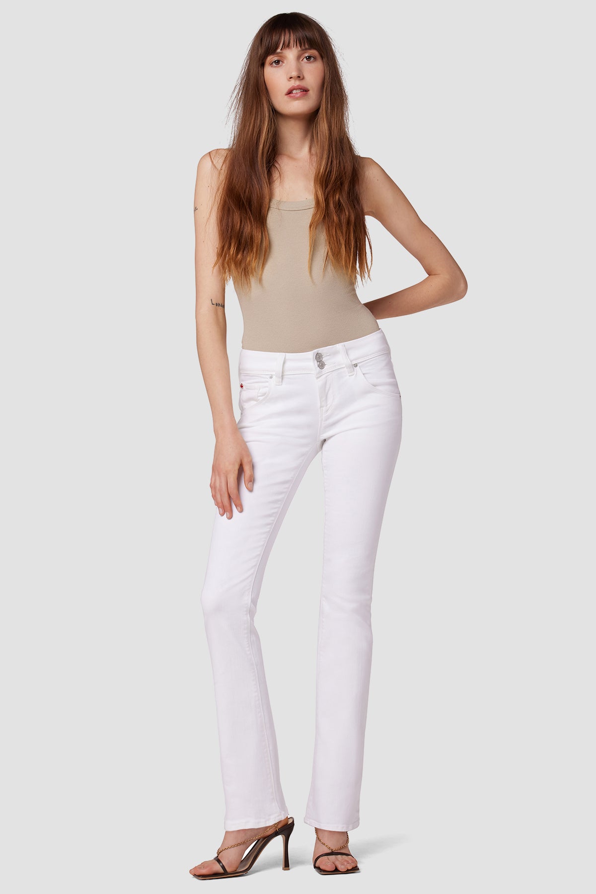 Beth Flap Pocket Baby Bootcut Petite