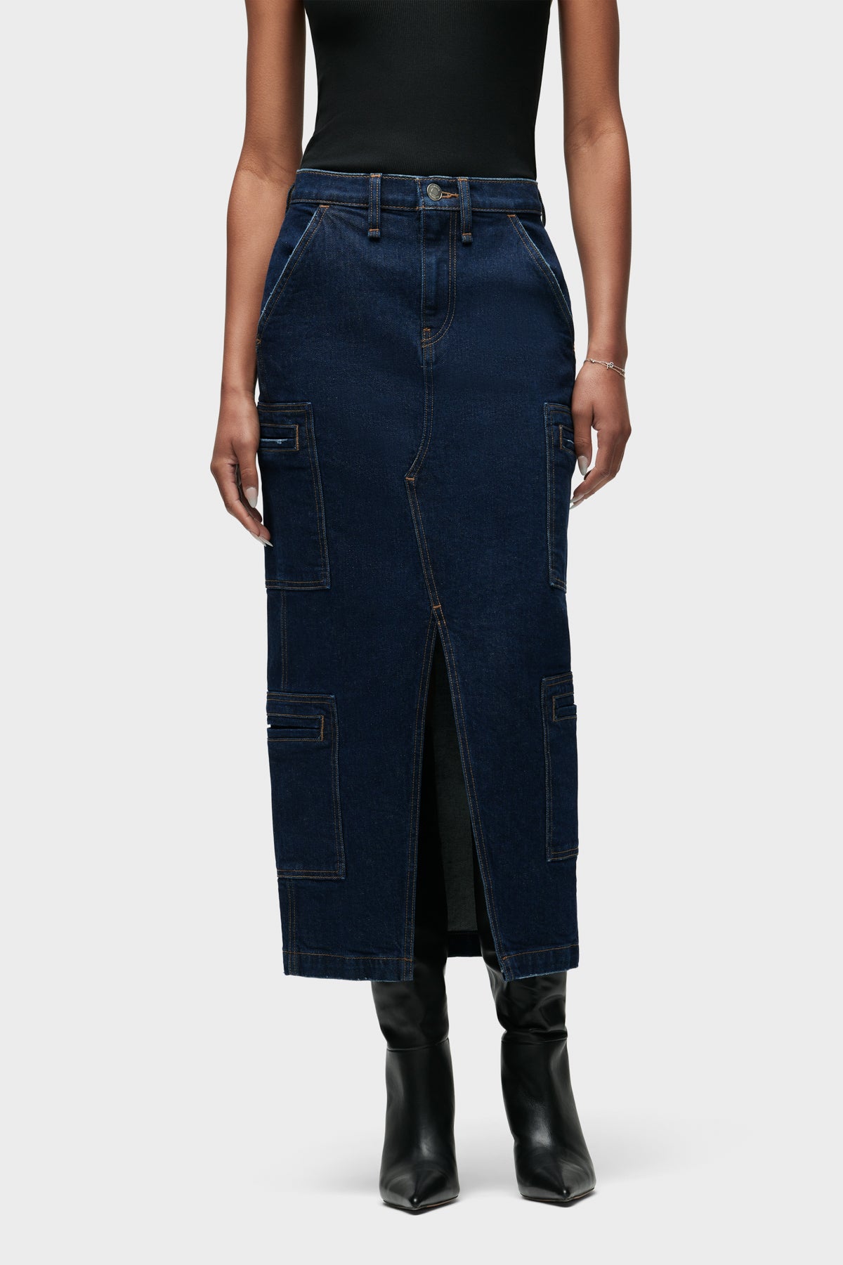 Reconstructed Cargo Skirt