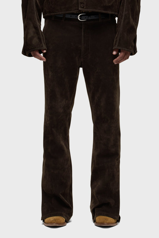 Walker Faux Suede Trouser