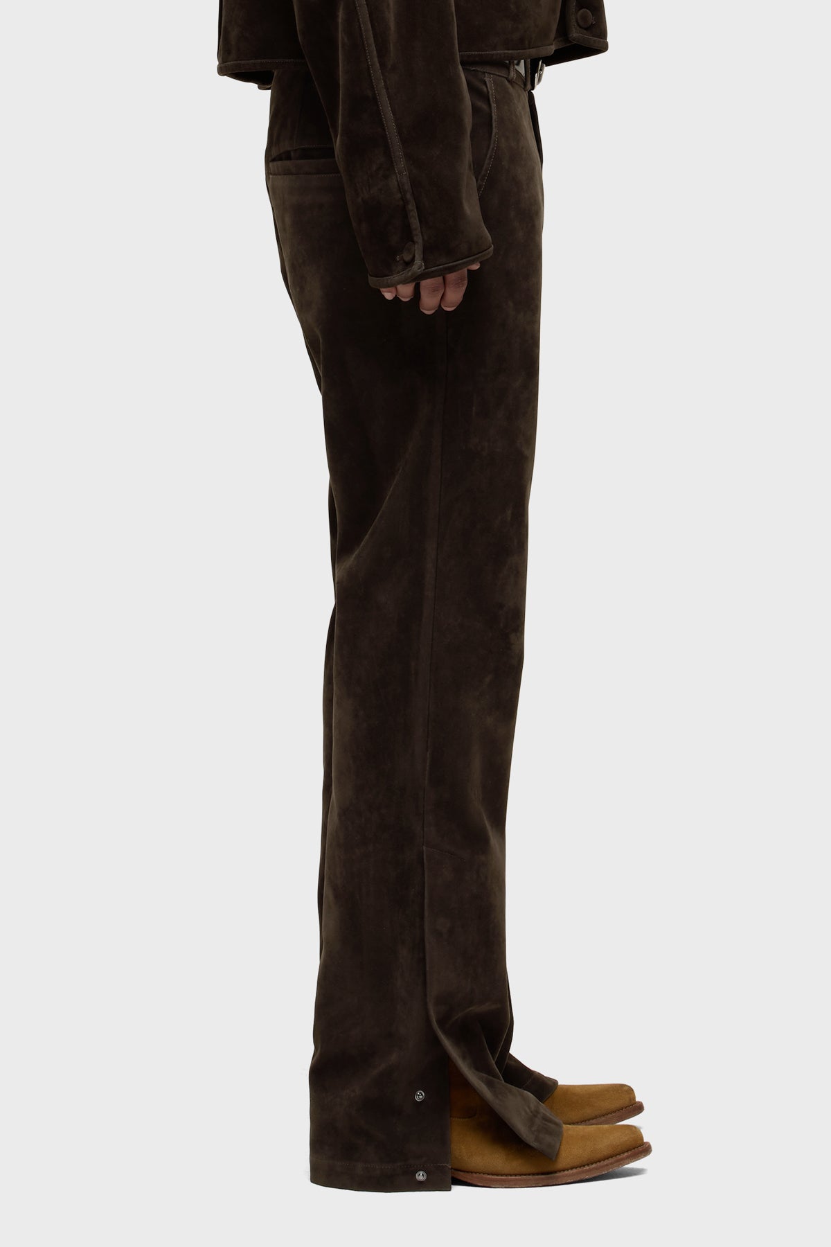 Walker Faux Suede Trouser