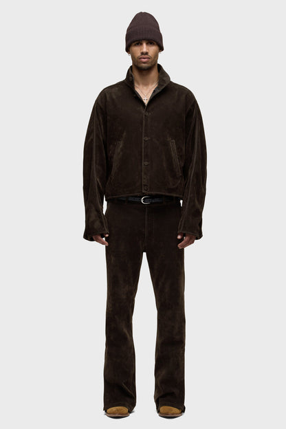 Walker Faux Suede Trouser