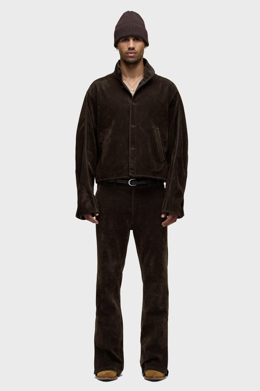 Walker Faux Suede Trouser