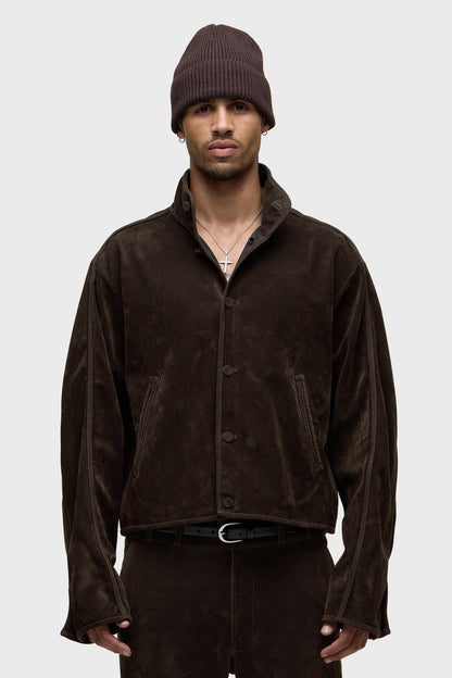 Faux Suede Jacket