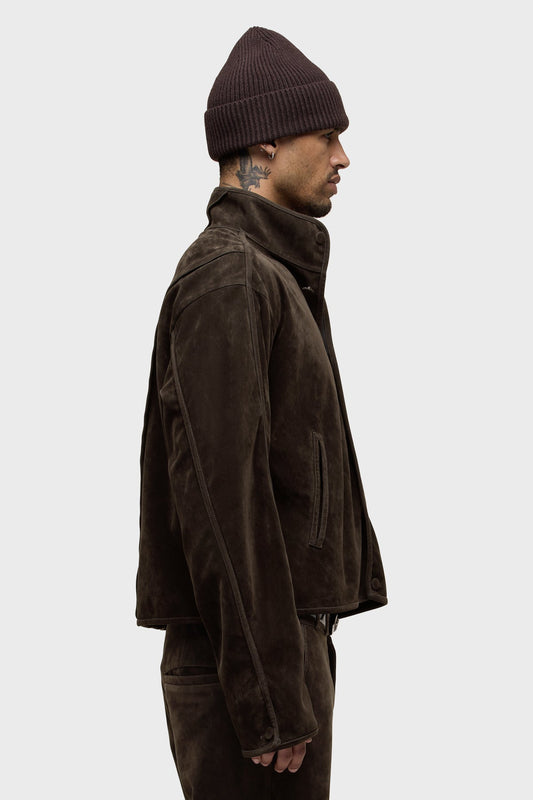 Faux Suede Jacket