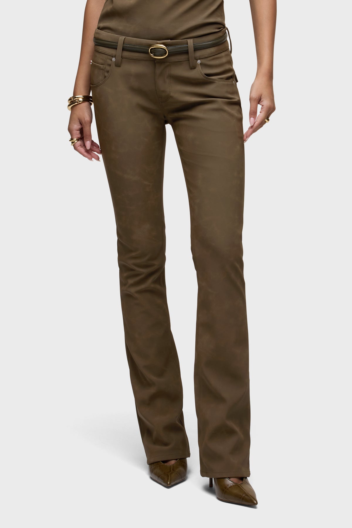Beth Faux Suede Baby Bootcut