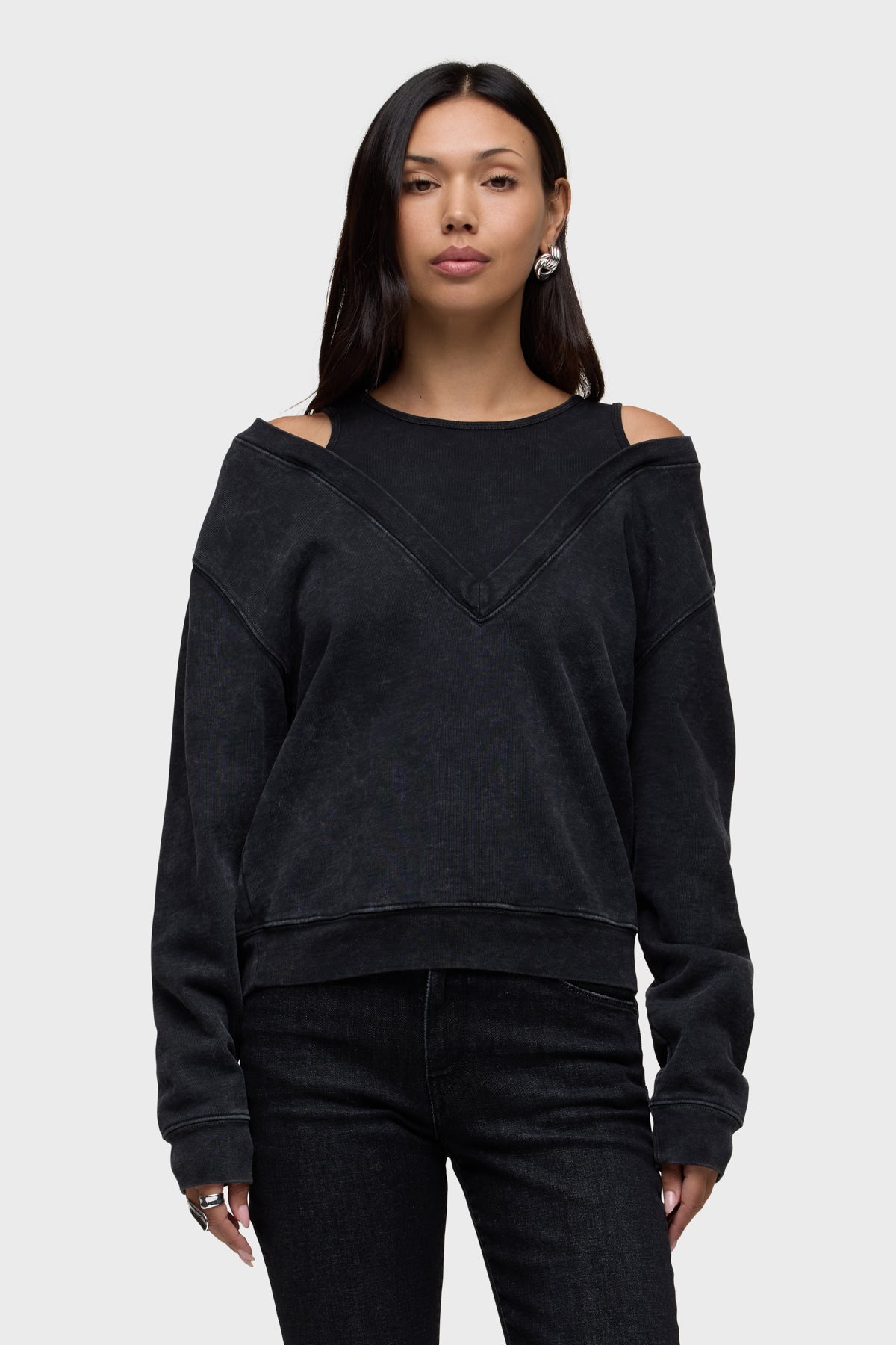Lolo Layered Sweatshirt