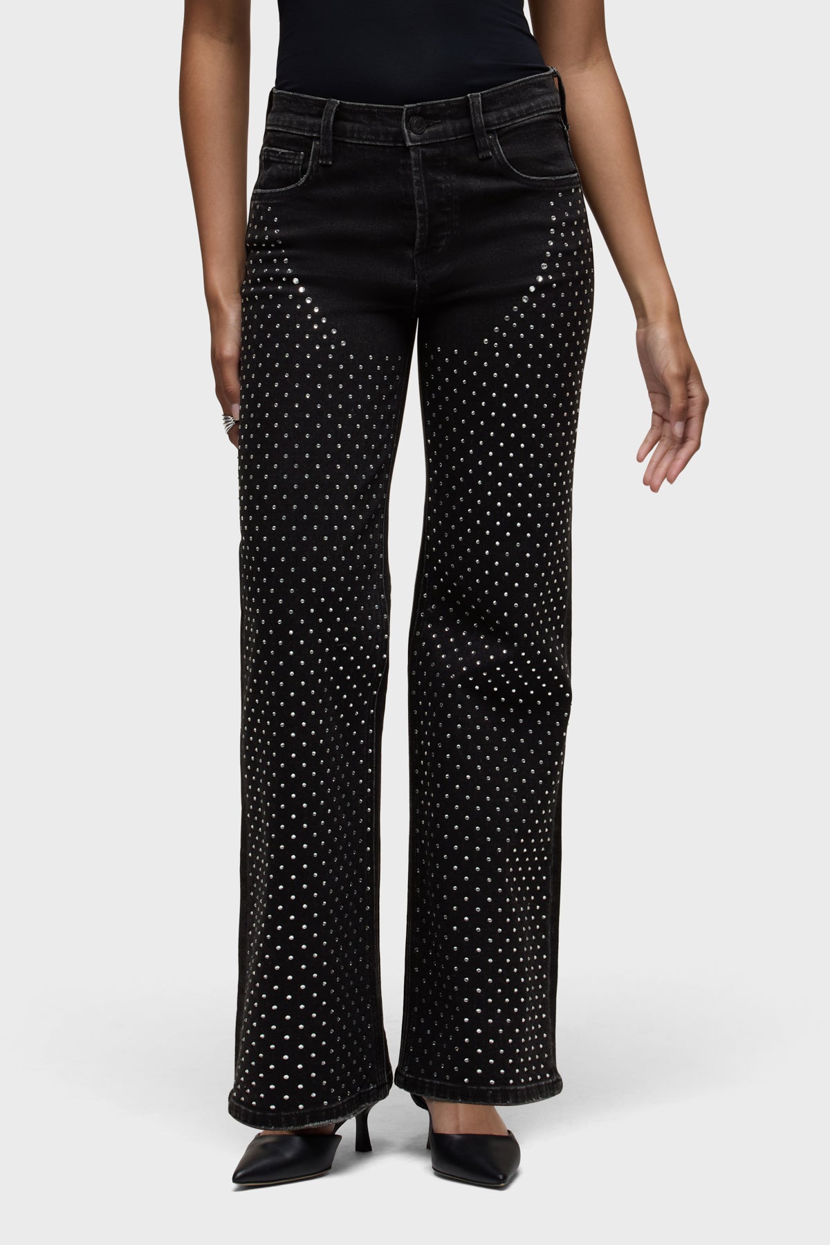 Rosie Embellished Wide Leg