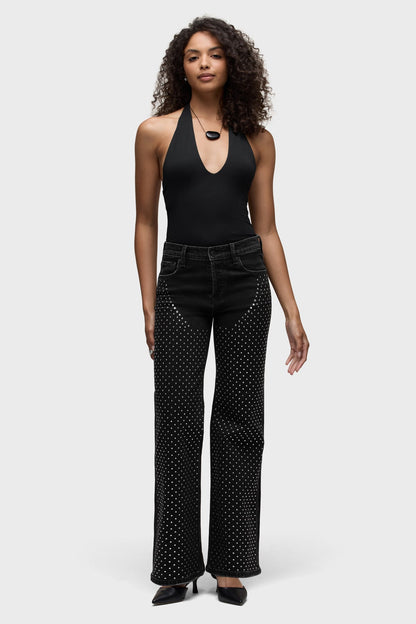 Rosie Embellished Wide Leg