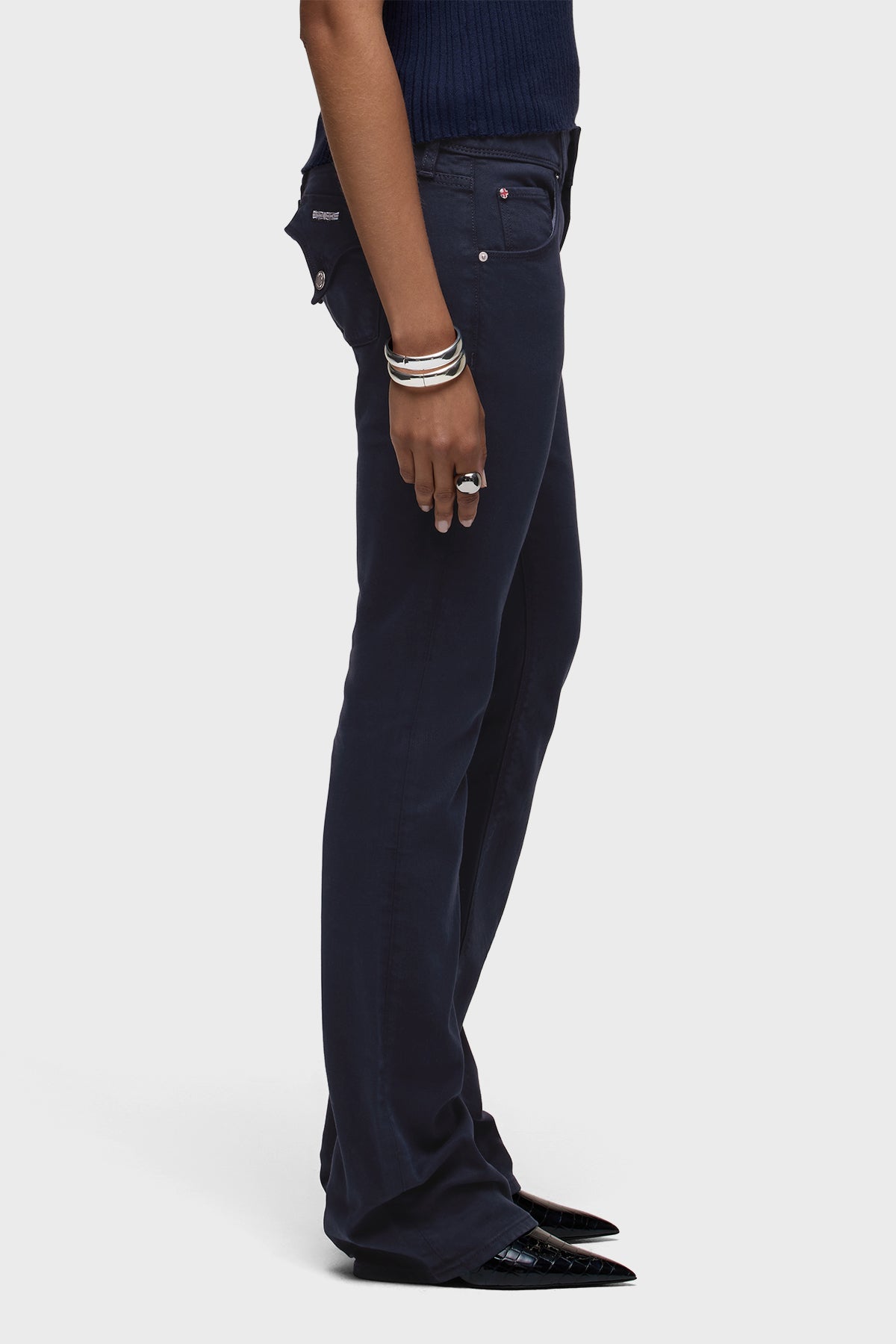 Beth Flap Pocket Baby Bootcut